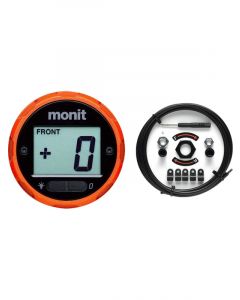 Monit Brake Bias Adjuster Digital Bulkhead Mount Orange
