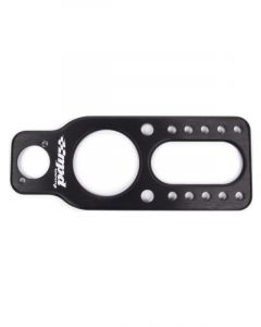 MPD Racing Upper Steering Mount Black With Fuel Shutoff Hole