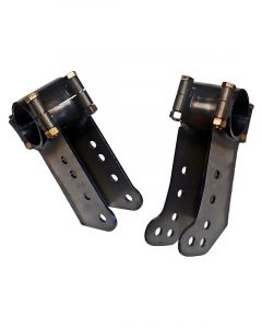 PEM Mount Lower Metric 3in ID Clamp-On Pair For GM