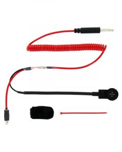Racing Electronics Helmet Mic Kit Standard Flex 3 Conductor