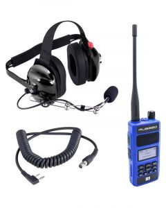Rugged Radios Radio Kit Crew Chief Spotter R1 UHF/VHF