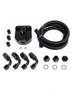 Racing Power Oil Filter Relocation Kit -12 AN For LS
