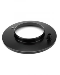 Specialty Products Air Cleaner Base 10in Flat Style Black