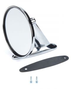 Specialty Products Chrome Mirror Car Side Universal 4.75in Round