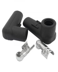 Aeroflow Xpro Low Profile 90 Degree Boots and Terminals Pack of 2