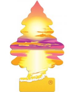 Little Trees Car Air Freshener Sunset Beach Single Pack