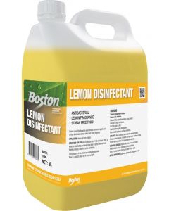Boston Disinfectant Solution Lemon Scent 5L