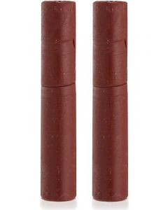 Gilly High Quality Beeswax Filler Sticks Red Brown 2 Pack