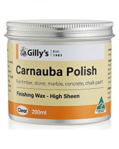 Gilly Carnauba Polish Clear Finishing Wax 200ml