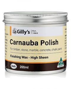 Gilly Carnauba Polish Dark Finishing Wax 200ml