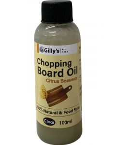Gilly Chopping Board Oil Citrus/Beeswax Natural and Food Safe 100g