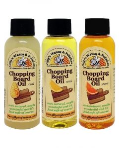 Gilly Chopping Board Oil Orange Natural and Food Safe 100g