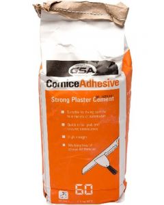 GSA Cornice Adhesive Strong Plaster Cement 60 Minute Worktime 2.5kg