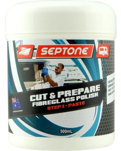 Septone Cut & Prepare Fibreglass Polish Paste 500ml