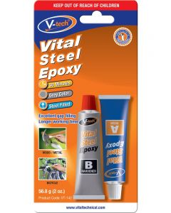 V-Tech Vital Steel 30 Minutes Epoxy Grey 56.8g