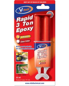V-Tech Rapid 3 Ton 4 Minutes Epoxy Clear 25ml