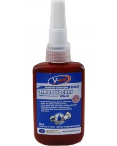 V-Tech All Purpose Medium Strength Threadlocker Blue 50ml