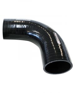 Aeroflow 90 Degree Silicone Hose Elbow 5/8" 16mm ID, 120 Leg Black