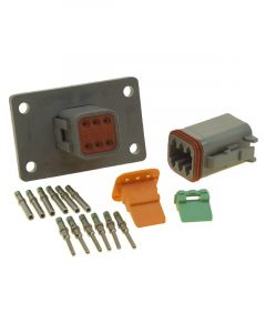 PAT Deutsch DT Flange Mount 6-Way Connector Kit