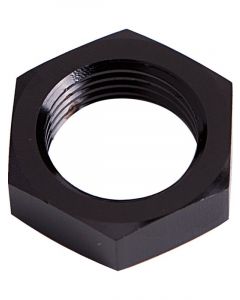 Aeroflow Bulkhead Nut -16AN Black