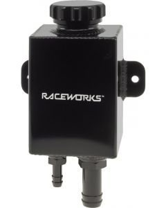Raceworks Square Power Steering Reservoir Black