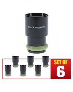 Raceworks Injector Lower Sleeve Suit Ext Nose Injectors Pack 6