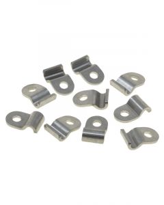 Raceworks AN3 Hard Line Clamps Pack 10