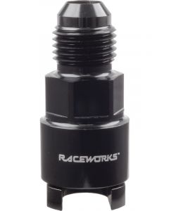 Raceworks AN6 To 1/4In All Billet Female EFI Quick Connect