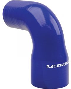 Raceworks 90 Deg Reducer 3.75-4.00In 95-102mm Blue