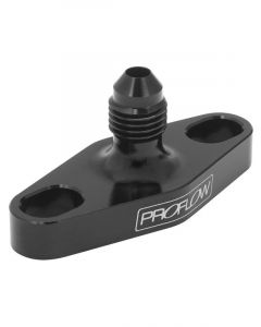 Proflow Turbo Oil Feed Adaptor 38-44mm Bolt Centre AN4 Male Aluminium