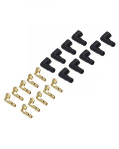 Proflow SuperMax Wire 90Deg Socket Distributor Cap Boots