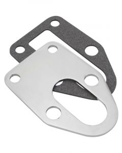 Proflow Fuel Pump Backing Steel Plate Fits Small Block Chevrolet