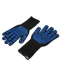 Proflow Heat Protection High Temp Work Gloves Long One Size Pair