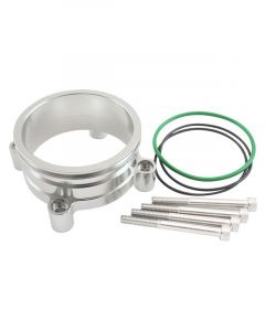 Aeroflow Bosch DBW Adapter Silver Fits 68mm Bosch DBW Silver