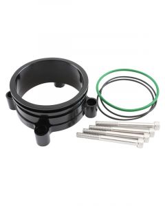 Aeroflow Bosch DBW Adapter Black Fits 68mm Bosch DBW Black