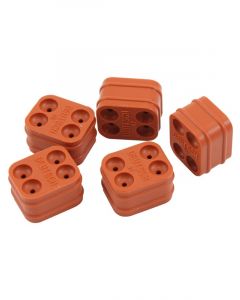 Aeroflow Replacement 4 Pin WeatherTight DTM Wire Seal 5-Pack