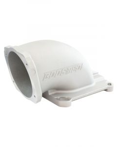 Aeroflow Cast EFI Throttle Body Elbow Natural For 4150 4500 Flange