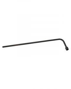 Aeroflow Nitrous Blow Down Tube Black Finish -8AN Female Fitting