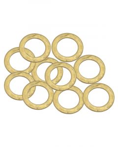 Aeroflow Metric Brass Washers 11mm 7/16in ID 16mm O.D