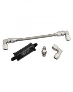 Aeroflow Mitsubishi 4G63 Turbo Oil Feed Line Kit Fits Mitsubishi Evo