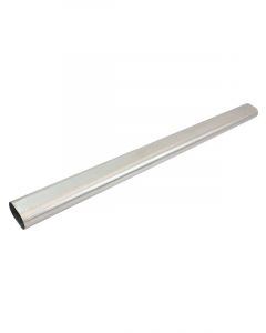 Aeroflow Stainless 3in Oval Tube Straight 2-1/4in H x 3-1/2in W