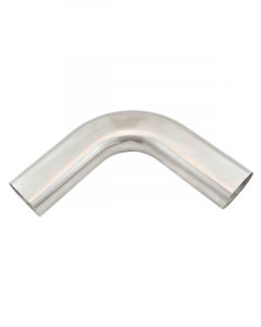 Aeroflow Stainless 3in Oval Tube 90Deg Angle 2-1/4in H x 3-1/2in W