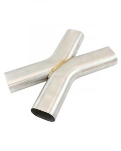 Aeroflow 3in Oval Tube X Pipe 2-1/4in H x 3-1/2in W 1/16in Wall