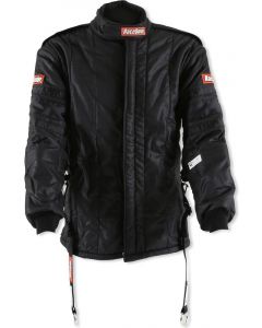 Racequip/Safequip Multi Layer SFI-15 Jacket Black Large SFI 3.2A/15