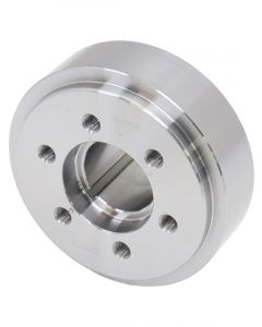 Romac Steel Blower Crank Hub Fits BB Chev 6-Bolt Dual Keyway External