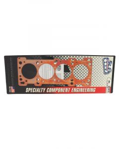SCE Gaskets Pro Copper Head Gasket 84mm Bore X .062in Thick Fits Miata