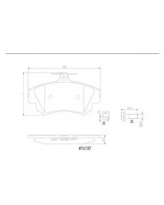 Brembo Ceramic Brake Pads
