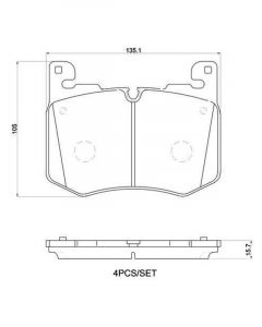 Brembo Ceramic Brake Pads