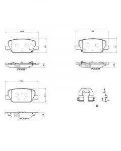 Brembo Ceramic Brake Pads