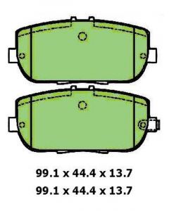 Protex Ultra Ceramic Plus Brake Pads